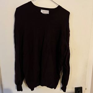 Gran Sasso / Mark Shale Maroon Sweater